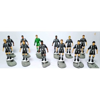 Subbuteo Andrew Table Soccer Newcastle United 2007-08 no bases no box only 12 figures
